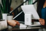 white monitor on desk